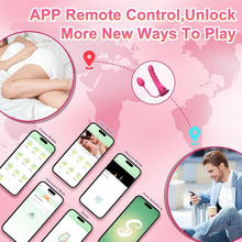 Load image into Gallery viewer, Lesbians Silicone Vibrator Double Head Dildo Masturbation Vibrator