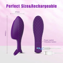 Load image into Gallery viewer, Upgraded 2-in-1 Double Vibration Finger Vibrator for G spot Clitoral Stimulation
