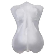 Load image into Gallery viewer, PVC Inflatable Female Half-body Toroso Transparent Model