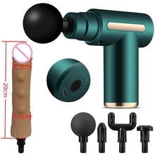 Load image into Gallery viewer, Massage Gun Modified Hand-Held Cannon Head Massage Female Masturbation Penis Back Court Vibrator