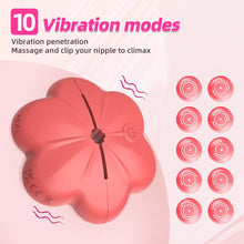 Load image into Gallery viewer, Wireless Nipple Clamp Vibrator 10 Modes 3 Clamping Forces Waterproof Nipple toys