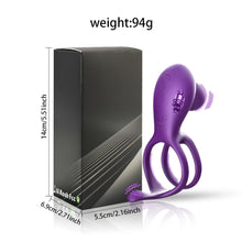 Load image into Gallery viewer, Morgana Silicone Vibrating Penis Rings