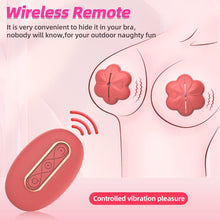 Load image into Gallery viewer, Wireless Nipple Clamp Vibrator 10 Modes 3 Clamping Forces Waterproof Nipple toys