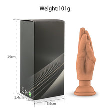 Load image into Gallery viewer, Finger Shaped Vibrating Anal Plug Fantasy Dildo Plug