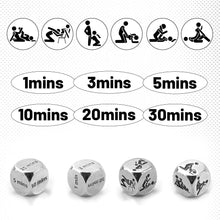 Load image into Gallery viewer, Couple Flirting Sex Positions Time Roll Dice Sex Accessories