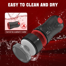 Load image into Gallery viewer, 3 Swirling 5 Tightening 10 Vibration Male Blowjob Stroker