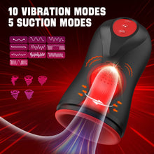 Load image into Gallery viewer, 3 Swirling 5 Tightening 10 Vibration Male Blowjob Stroker