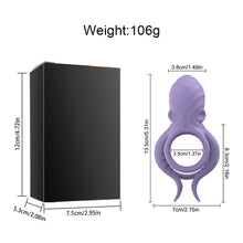 Load image into Gallery viewer, Octopus Lock Delayed Ejaculation Penis Ring Wireless APP
