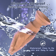 Load image into Gallery viewer, Finger Shaped Vibrating Anal Plug Fantasy Dildo Plug