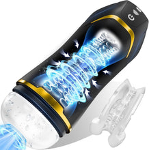 Load image into Gallery viewer, Auto 5 Sucking 10 Vibrating Male Masturbator Sex Toy