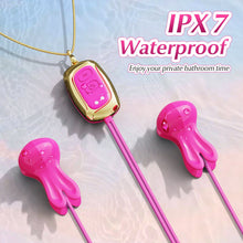 Load image into Gallery viewer, Rabbit Neck-hanging Nipple Clamps Vibrator With APP Control For Couple