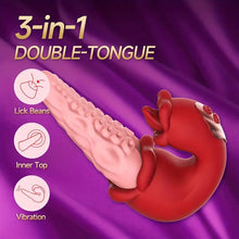 Load image into Gallery viewer, 3 in 1 Rose Muncher Octopus Tentacle Swinging G-spot Vibrator