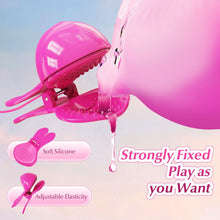 Load image into Gallery viewer, Rabbit Neck-hanging Nipple Clamps Vibrator With APP Control For Couple