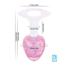 Load image into Gallery viewer, Diamond Crystal Rainbow Wearable Butt Plug Anal Sex Toy
