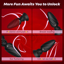 Load image into Gallery viewer, APP - Controlled Rotating Anal Plug  9 Modes Waterproof  Quiet