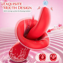 Load image into Gallery viewer, Big Mouth Clitoris Suction G Spot Vibrator with 10 Tongue Licking Modes