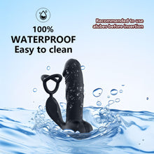 Load image into Gallery viewer, Triple Rings Vibrating Prostate Massager realistic dildo With Remote Control