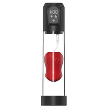 Load image into Gallery viewer, Automatic Suction Vibration Penis Enlargement Pump with Rose Shaped Inner Sleeve