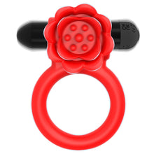 Load image into Gallery viewer, Vibrating Rose Penis Ring Clitoral Stimulation For Couple