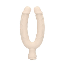 Load image into Gallery viewer, Double Ended Vibrating Rose Dildo Anal Dildo with 10 Vibrating Modes