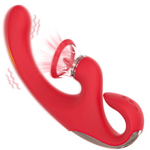 Load image into Gallery viewer, Sandra Tongue Licking Vacuum Suction Clitoral G-spot Vibrator