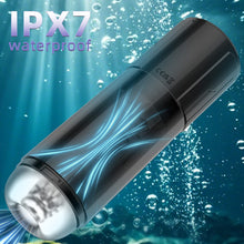 Load image into Gallery viewer, 2 in 1 Waterproof Auto Suction Vibration Male Masturbator
