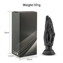 Load image into Gallery viewer, Finger Shaped Vibrating Anal Plug Fantasy Dildo Plug