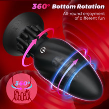 Load image into Gallery viewer, APP - Controlled Rotating Anal Plug  9 Modes Waterproof  Quiet