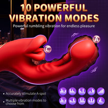 Load image into Gallery viewer, Red Lip Pro Biting Clit Scratching G Spot Vibrator
