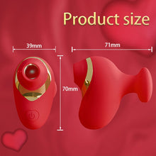 Load image into Gallery viewer, Love Shape Finger Sucking Vibrator Clitoris Stimulation For Couple Foreplay