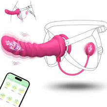 Load image into Gallery viewer, Lesbians Silicone Vibrator Double Head Dildo Masturbation Vibrator