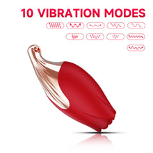 Load image into Gallery viewer, Rose Necklace Women&#39;s Massage Flirting Vibrators Sex Vibrator