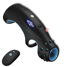 Load image into Gallery viewer, 10 Vibrating Cock Ring G-spot Stimulator With Remote Control