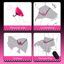 Load image into Gallery viewer, Lockink Pink Love-shaped Wearable Clitoral Suction Vibrator With Remote Control