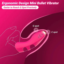 Load image into Gallery viewer, Finger Vibrator Clitoral G Spot Massager with 10 vibration For Couple Foreplay