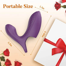 Load image into Gallery viewer, Upgraded 2-in-1 Double Vibration Finger Vibrator for G spot Clitoral Stimulation