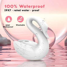 Load image into Gallery viewer, Swan Sucking Clitoral Nipple Stimulation Vibrator