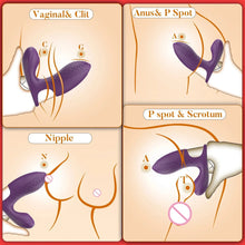 Load image into Gallery viewer, Upgraded 2-in-1 Double Vibration Finger Vibrator for G spot Clitoral Stimulation