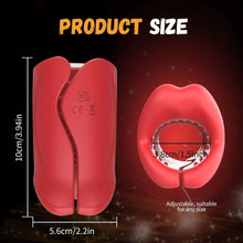 Load image into Gallery viewer, Penis Vibrator 2 in 1 APP Controlled Male Masturbator 9 Modes Lips Wrapping Waterproof