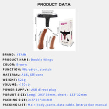 Load image into Gallery viewer, Yeain Wearable Double-headed Thrusting Dildo Vibrator For LGBT