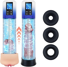 Load image into Gallery viewer, 4 In 1 Penis Enlargement Extend Pump Masturbator With Mini Pocket Pussy