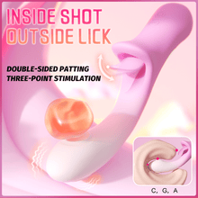 Load image into Gallery viewer, Fancy Pink Female Tongue Licking Masturbation Device Vibrator