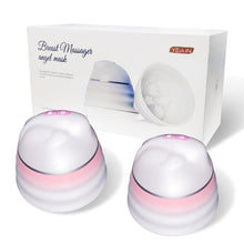 Load image into Gallery viewer, Angel 5 Vacuum Suction 10 Vibration Breast Massagers With Remote