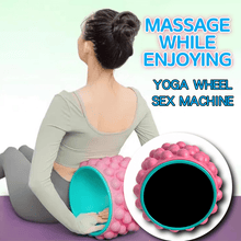 Load image into Gallery viewer, Yoga Wheel Simulated Penis Sex Machine Relieve Fatigue