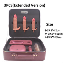 Load image into Gallery viewer, Auto Thrusting Vibration dildo Sex Machine Set With Storage Box