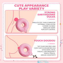 Load image into Gallery viewer, GALAKU Donut Pearl Chain APP Diving Egg Female Masturbator