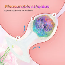 Load image into Gallery viewer, Diamond Crystal Rainbow Wearable Butt Plug Anal Sex Toy