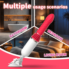 Load image into Gallery viewer, Automatic 9 Thrusting Dildo Machine with Hands-free Sucker