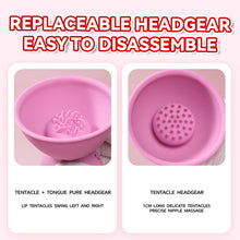 Load image into Gallery viewer, Vibrating Rotation Breast Massager Clitoral Stimulator Remote Control