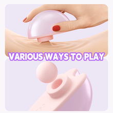 Load image into Gallery viewer, Moon Love Rabbit 2 in 1 Suction Egg Clitoral G Spot Vibrator Set